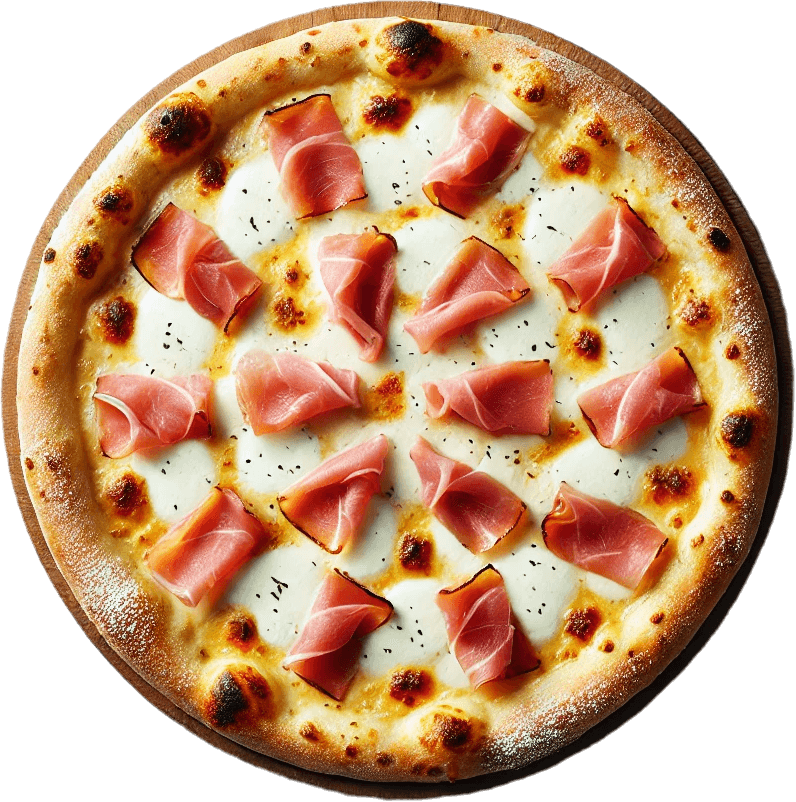 Bianca Mozzarella e Prosciutto Cotto