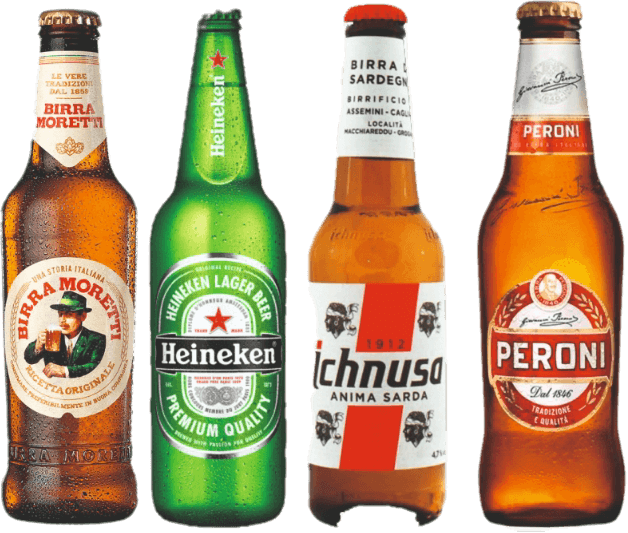 Birra Peroni / Heinekenn / Moretti / ichnusa 33cl
